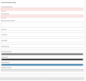Shopify (WestpayAPI): Customize Payment Page
